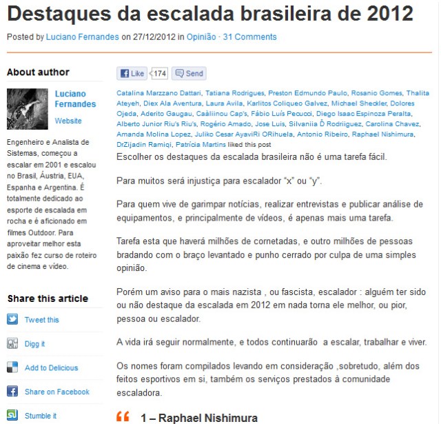 destaque 2012