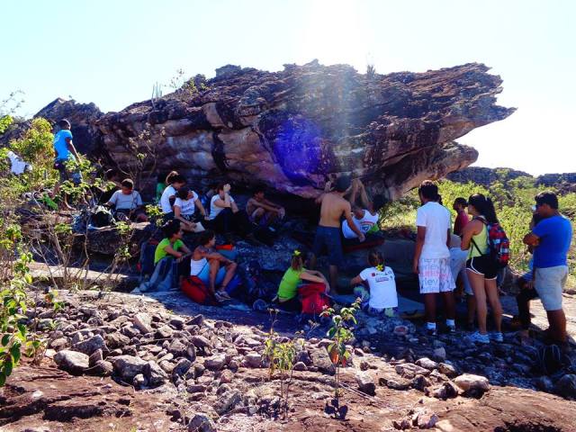 Desafio de Boulder Foto: Igatu Escalada Trekking